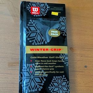 Golf gloves cold weather grip